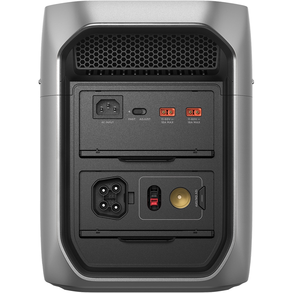 Statie de incarcare ECOFLOW Delta 3 Max Plus, 2048Wh, 3000W, negru