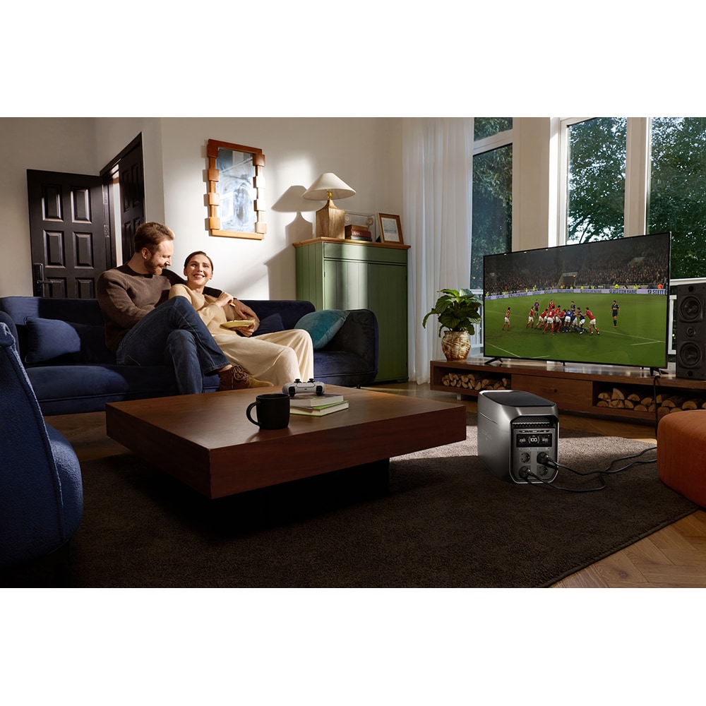 Statie de incarcare ECOFLOW Delta 3 Max Plus, 2048Wh, 3000W, negru