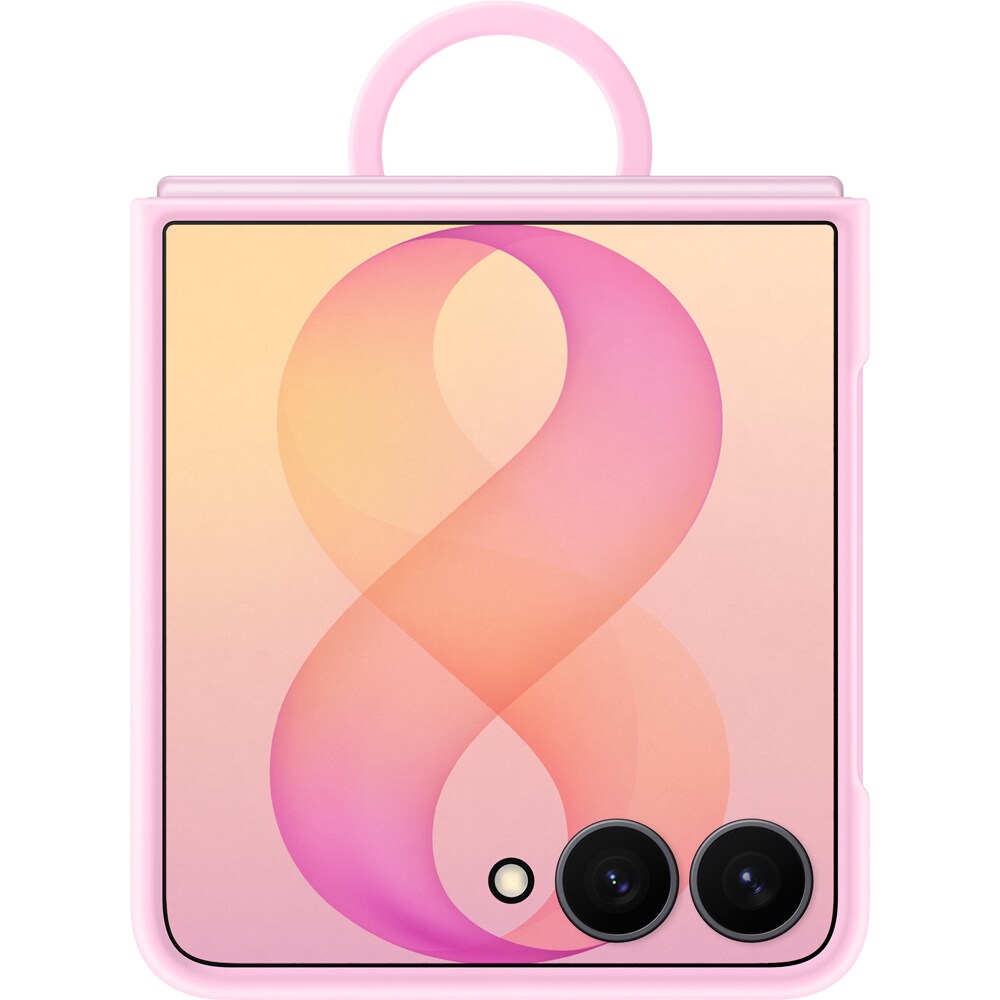Husa telefon SAMSUNG Silicone Ring Magnet pentru Galaxy Z Flip8, EF-EF776CVEGWW, Pink