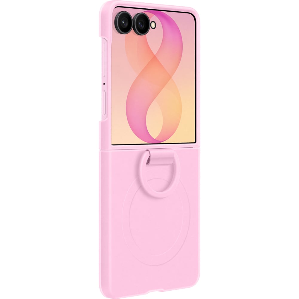 Husa telefon SAMSUNG Silicone Ring Magnet pentru Galaxy Z Flip8, EF-EF776CVEGWW, Pink