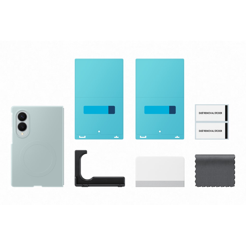 Husa telefon SAMSUNG Silicone Magnet pentru Galaxy Z Fold8, EF-EF971CGEGWW, Green