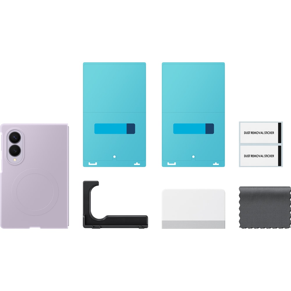 Husa telefon SAMSUNG Silicone Magnet pentru Galaxy Z Fold8, EF-EF971CVEGWW, Violet
