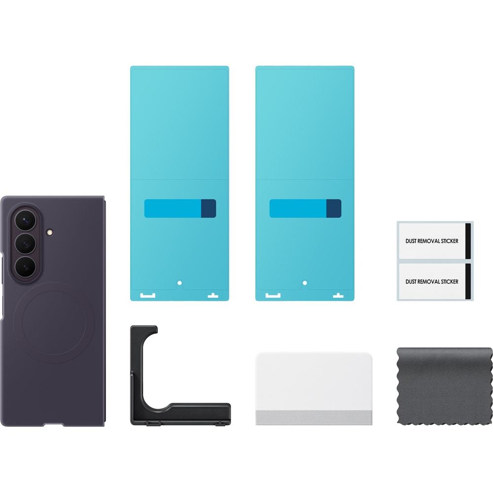 Husa telefon SAMSUNG Silicone Magnet pentru Galaxy Z Fold8 Ultra, EF-EF976CVEGWW, Violet