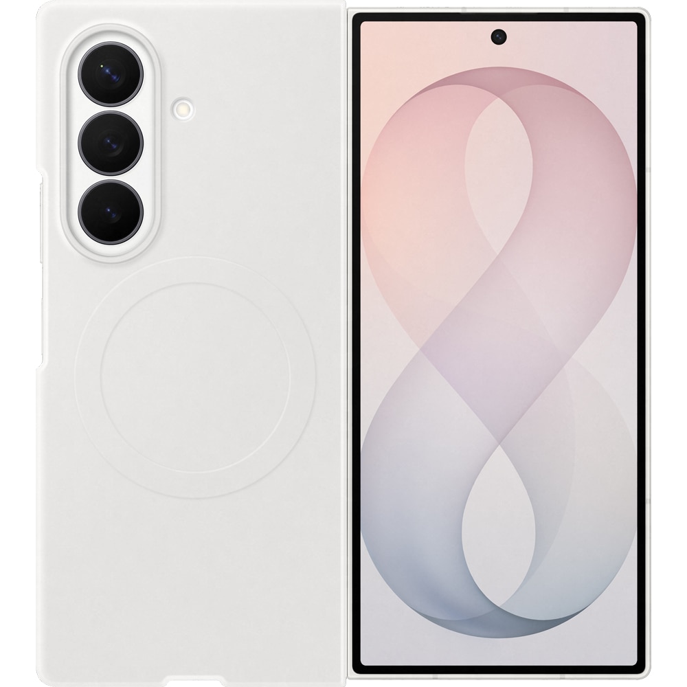 Husa telefon SAMSUNG Silicone Magnet pentru Galaxy Z Fold8 Ultra, EF-EF976CWEGWW, White