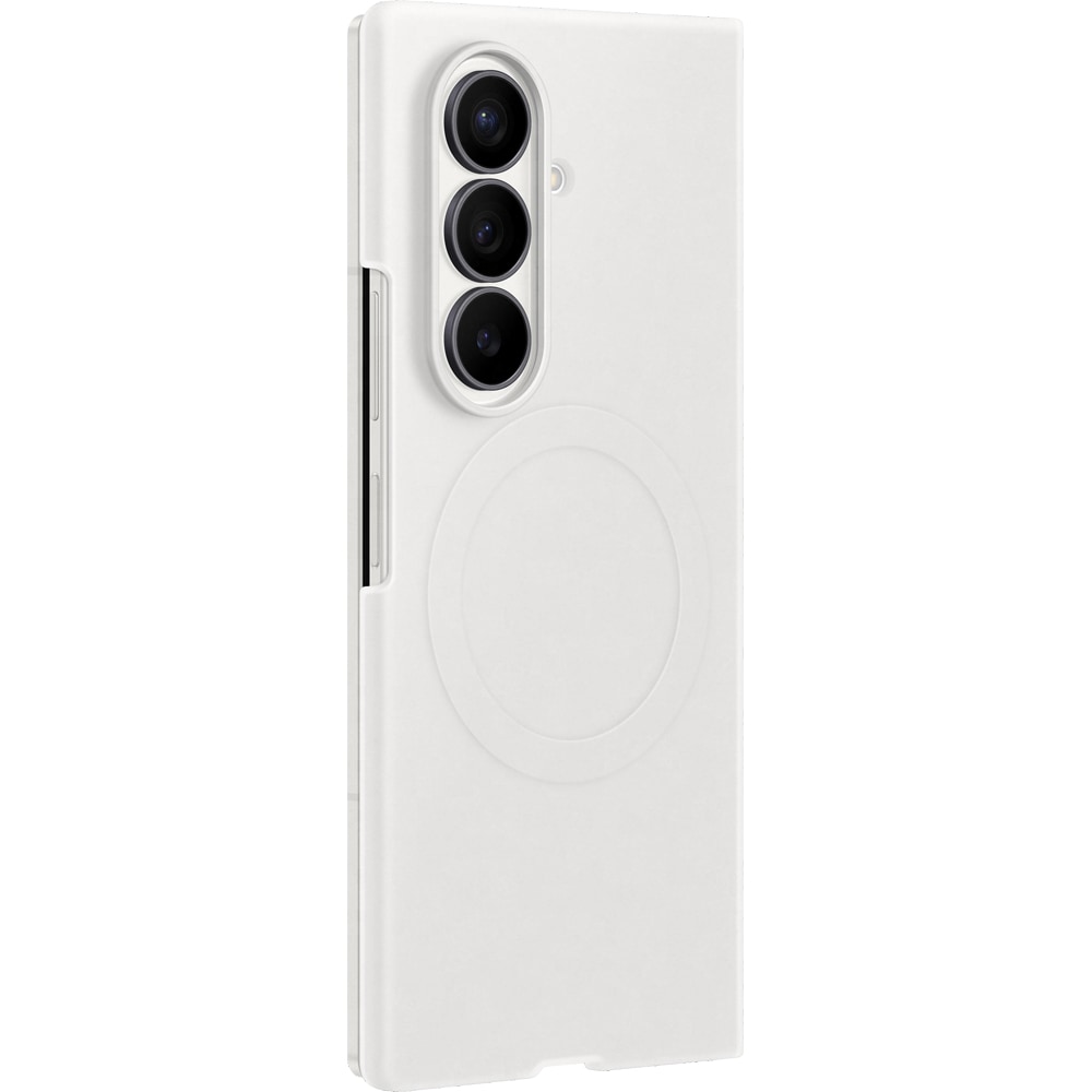 Husa telefon SAMSUNG Silicone Magnet pentru Galaxy Z Fold8 Ultra, EF-EF976CWEGWW, White