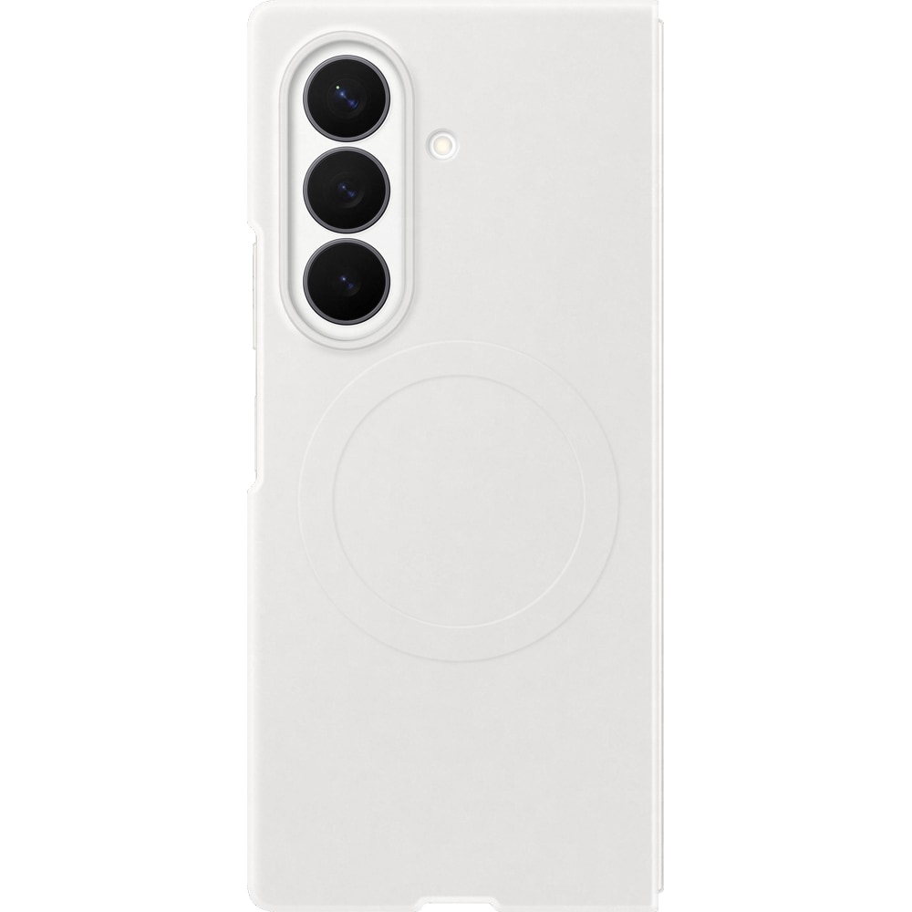 Husa telefon SAMSUNG Silicone Magnet pentru Galaxy Z Fold8 Ultra, EF-EF976CWEGWW, White