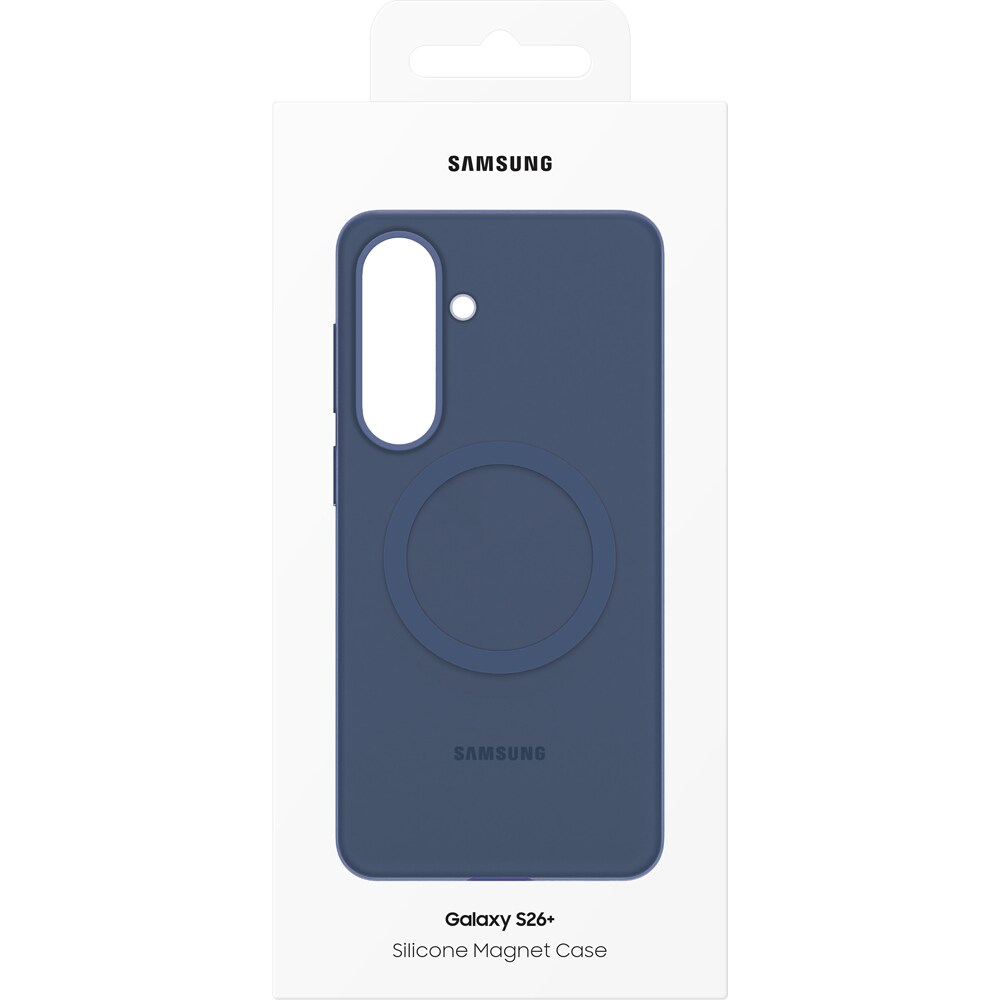 Husa telefon SAMSUNG Silicon Magnetic pentru Galaxy S26+, EF-ES947CVEGWW, Blue Violet