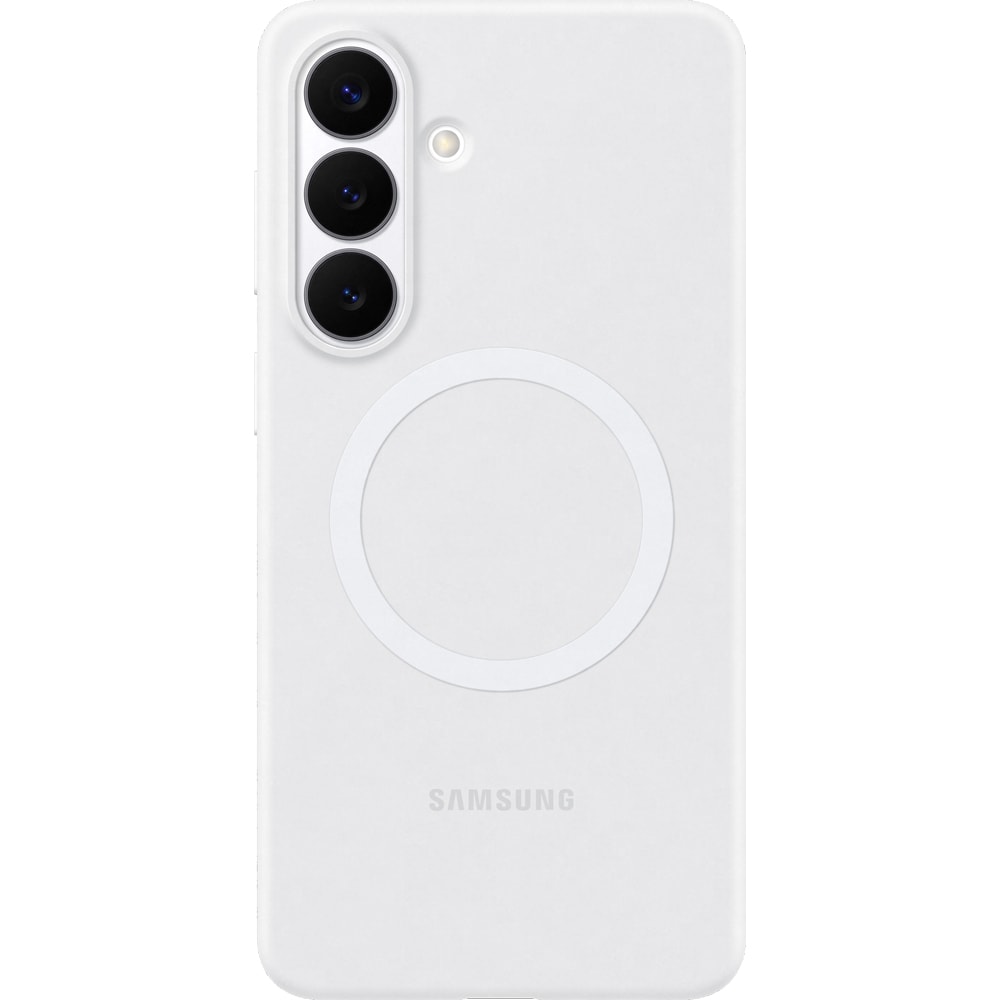 Husa telefon SAMSUNG Silicon Magnetic pentru Galaxy S26+, EF-ES947CWEGWW, White