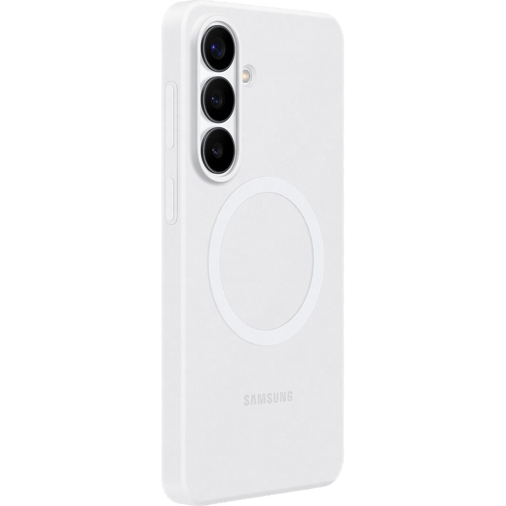 Husa telefon SAMSUNG Silicon Magnetic pentru Galaxy S26+, EF-ES947CWEGWW, White