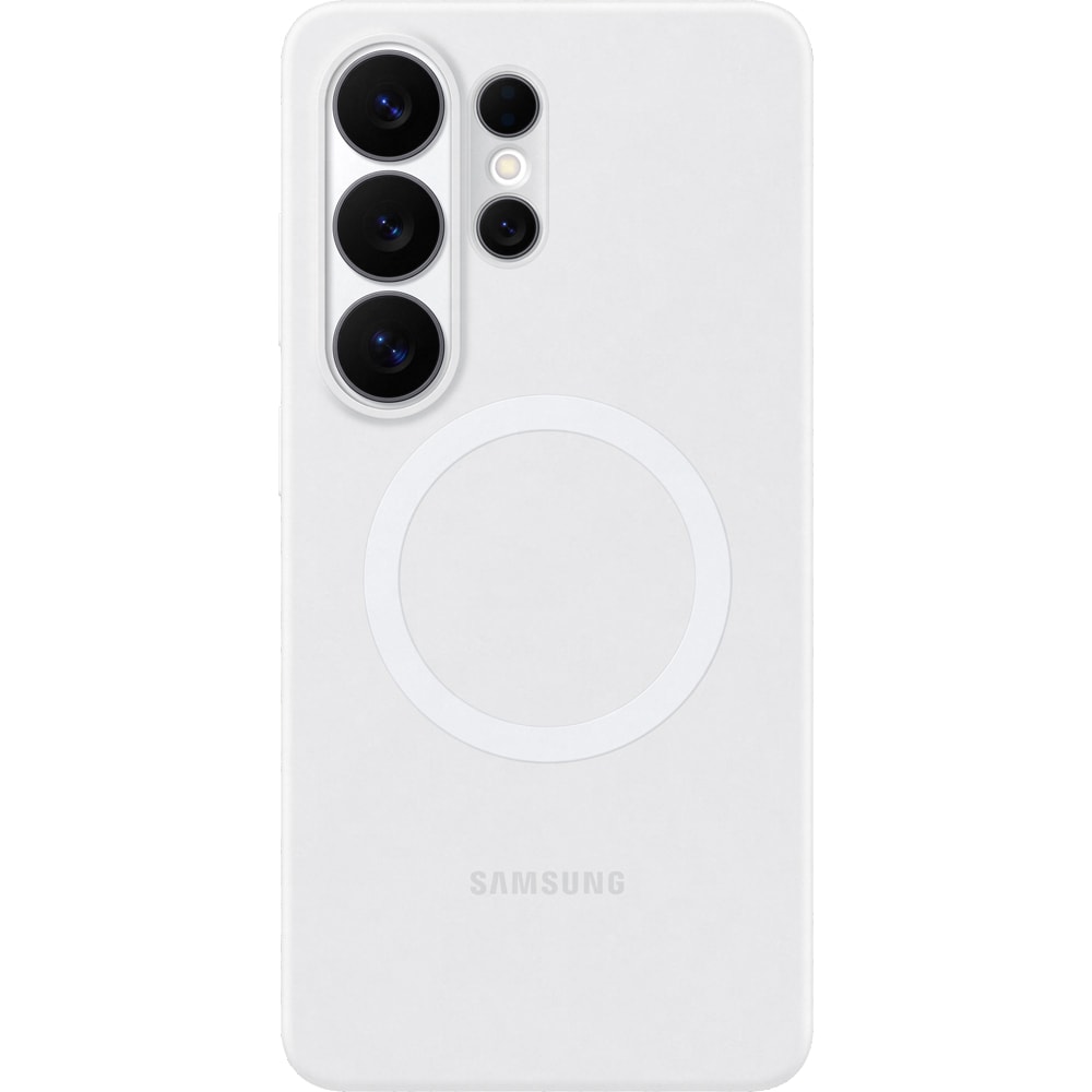 Husa telefon SAMSUNG Silicon Magnetic pentru Galaxy S26 Ultra, EF-ES948CWEGWW, White