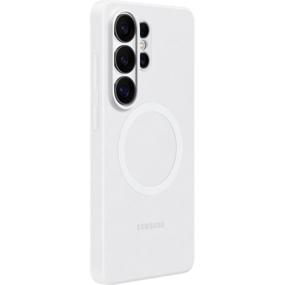 Husa telefon SAMSUNG Silicon Magnetic pentru Galaxy S26 Ultra, EF-ES948CWEGWW, White