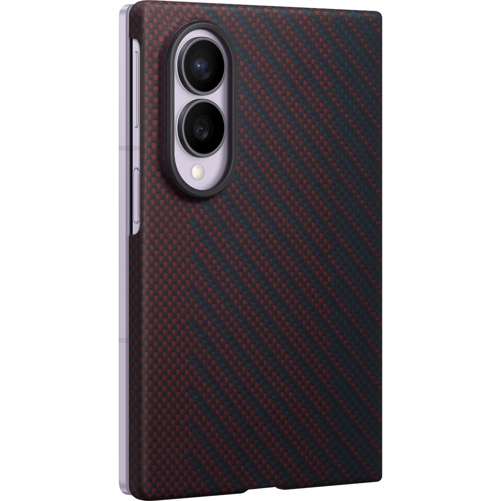 Husa telefon SAMSUNG Carbon Magnet pentru Galaxy Z Fold8, EF-KF971SREGWW, Red