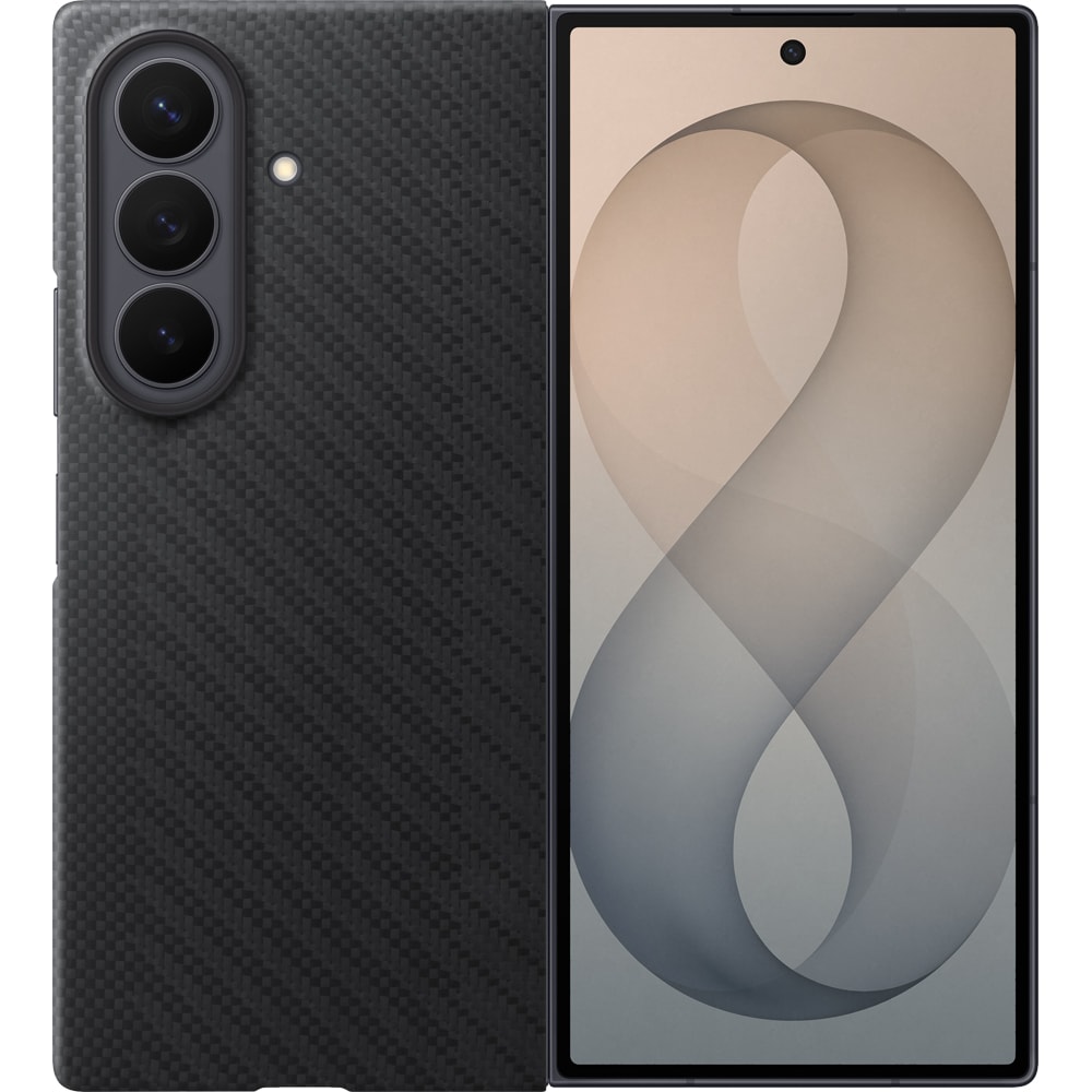 Husa telefon SAMSUNG Carbon Magnet pentru Galaxy Z Fold8 Ultra, EF-KF976SBEGWW, Black