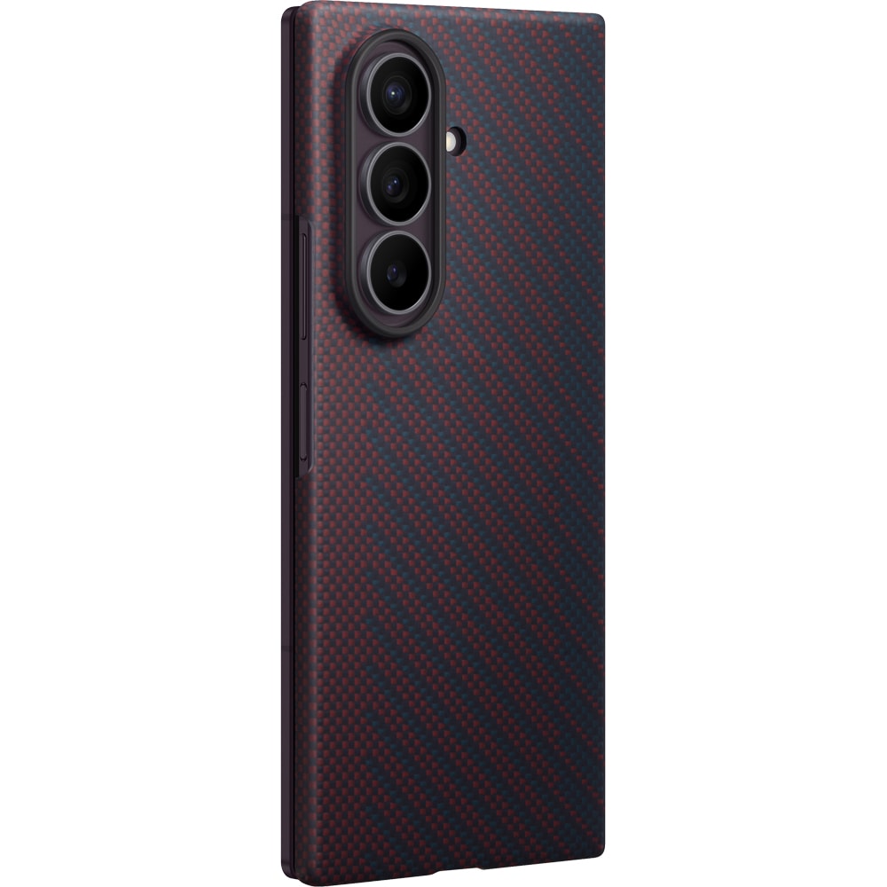 Husa telefon SAMSUNG Carbon Magnet pentru Galaxy Z Fold8 Ultra, EF-KF976SREGWW, Red