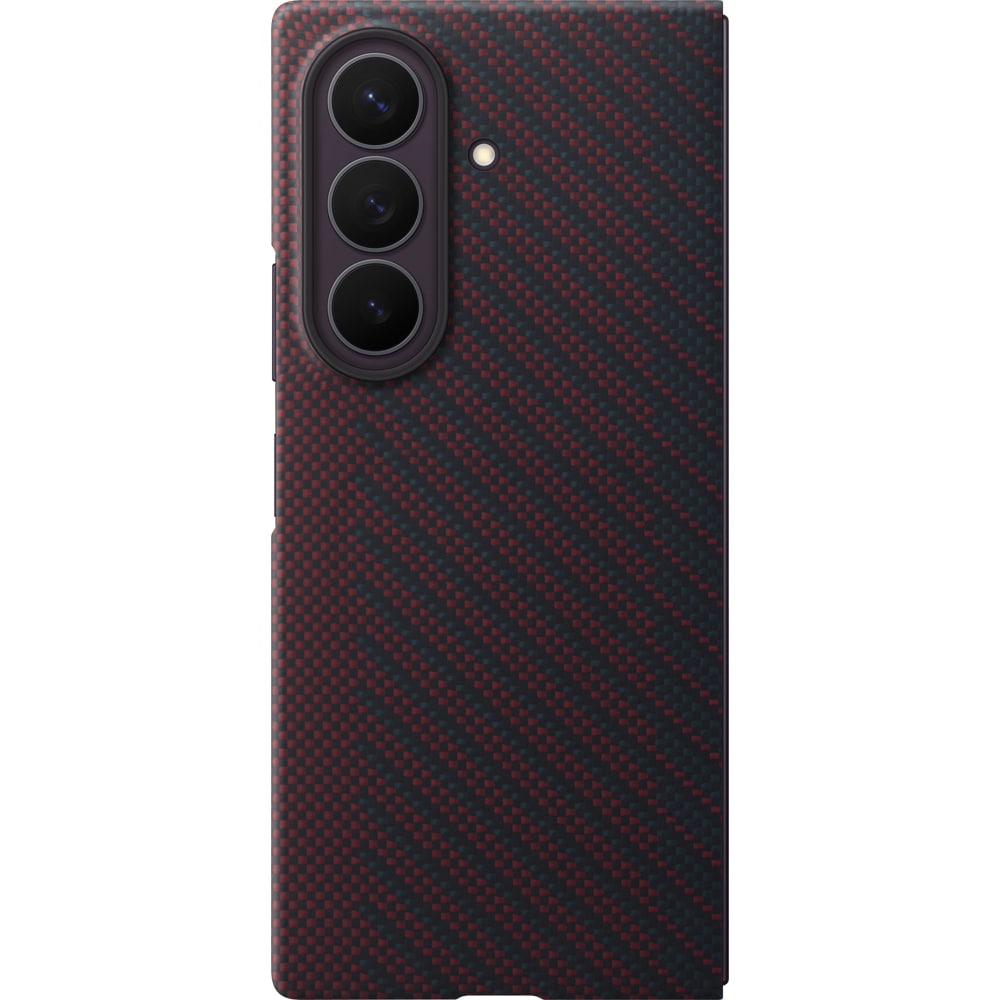 Husa telefon SAMSUNG Carbon Magnet pentru Galaxy Z Fold8 Ultra, EF-KF976SREGWW, Red