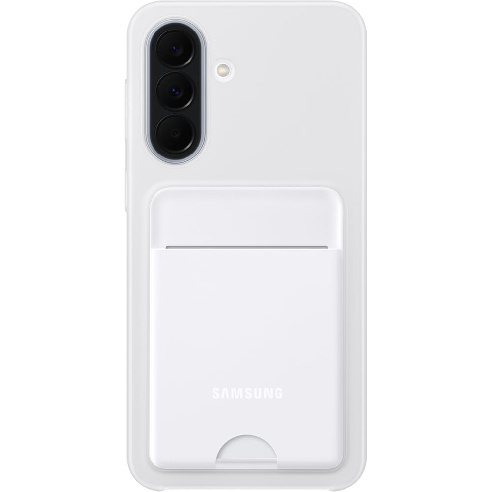 Husa telefon SAMSUNG Card Slot Case pentru Galaxy A37, EF-OA376TJEGWW, Light Gray