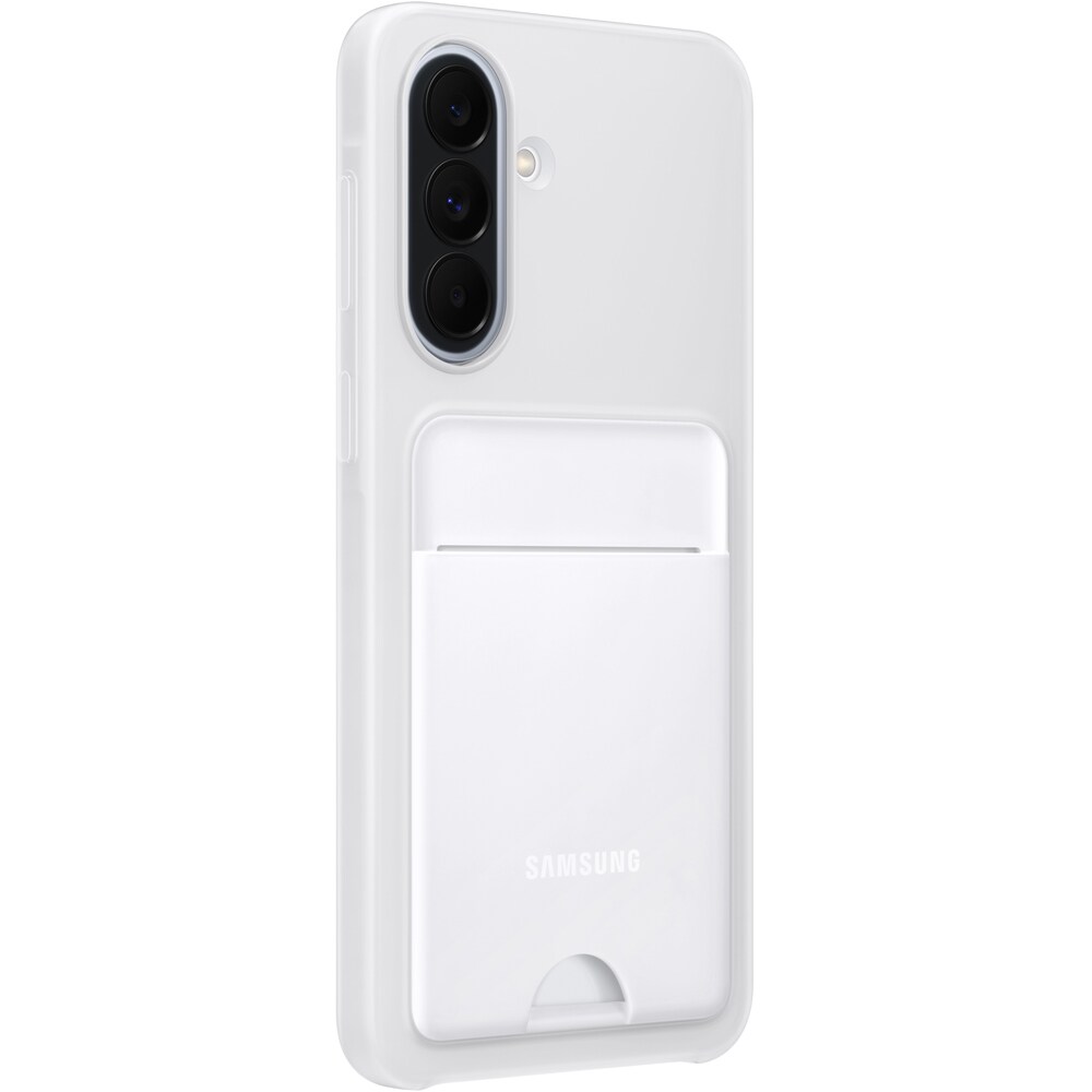 Husa telefon SAMSUNG Card Slot Case pentru Galaxy A37, EF-OA376TJEGWW, Light Gray