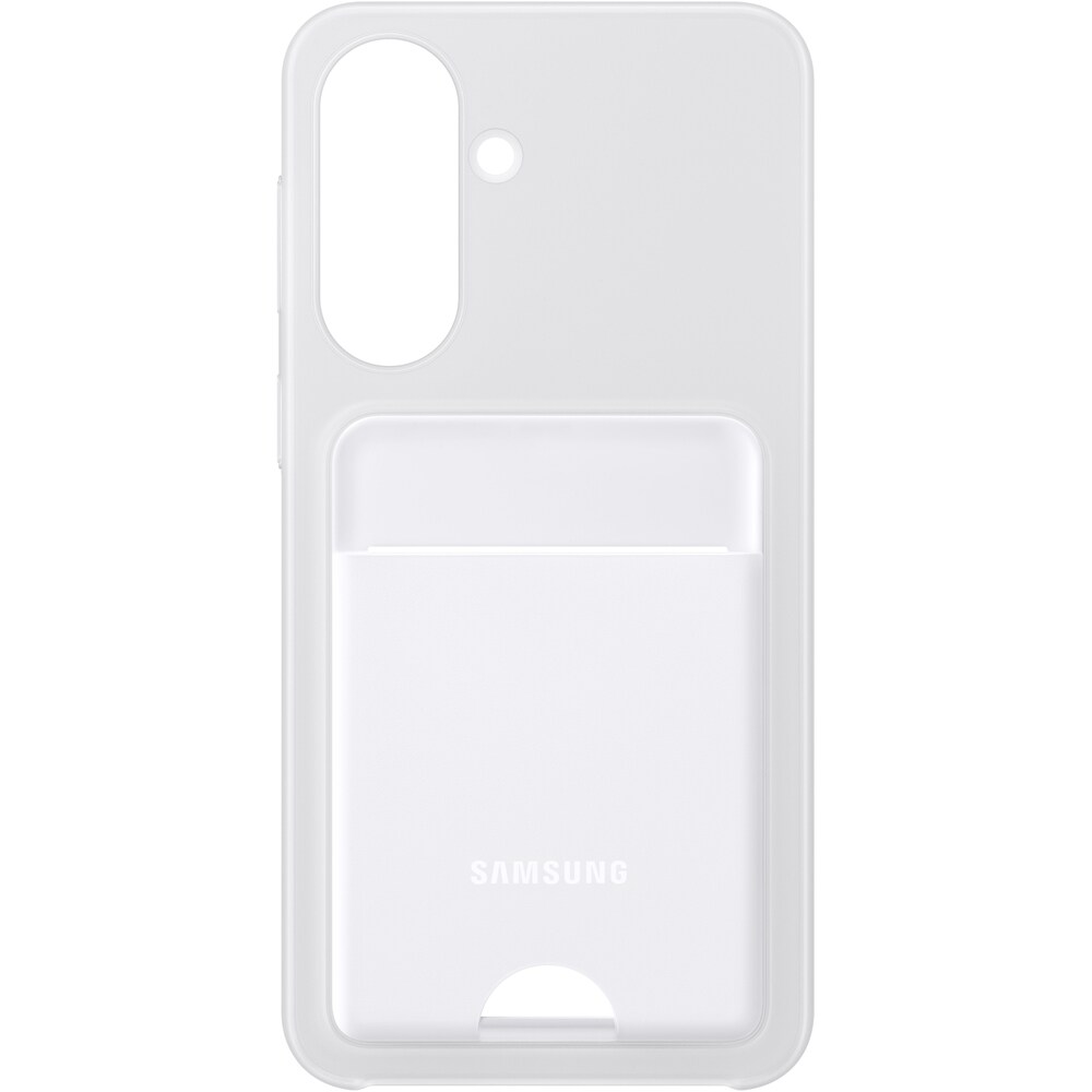 Husa telefon SAMSUNG Card Slot Case pentru Galaxy A37, EF-OA376TJEGWW, Light Gray