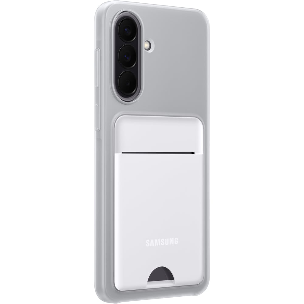 Husa telefon SAMSUNG Card Slot Case pentru Galaxy A57, EF-OA576TJEGWW, Light Gray
