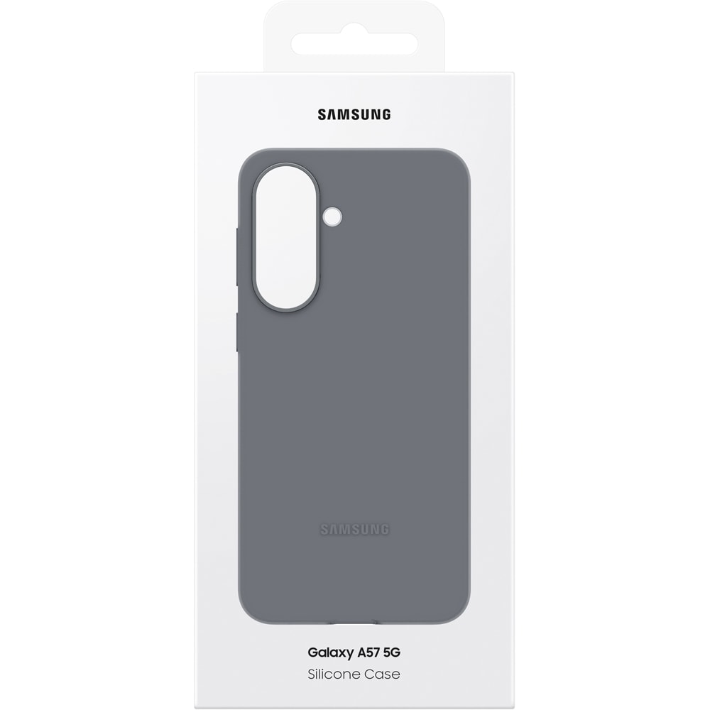 Husa telefon SAMSUNG Silicone Case pentru Galaxy A57, EF-PA576CJEGWW, Gray