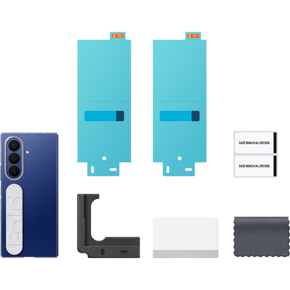 Husa telefon SAMSUNG Clear Grip Case pentru Galaxy Z Fold7, EF-QF966CTEGWW, transparent