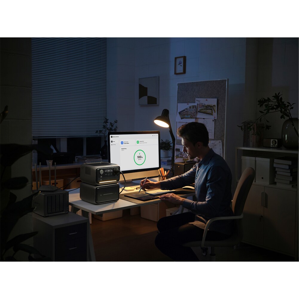 Statie de incarcare ECOFLOW River 3 Max Plus, 858Wh, 600W, negru