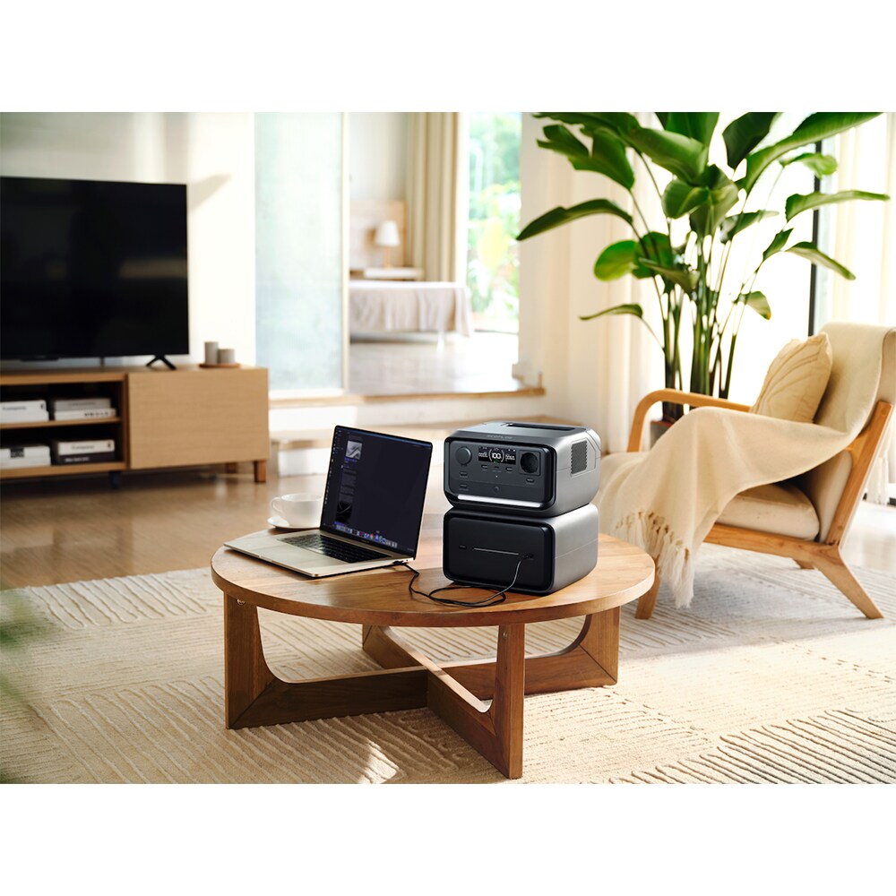 Statie de incarcare ECOFLOW River 3 Max Plus, 858Wh, 600W, negru