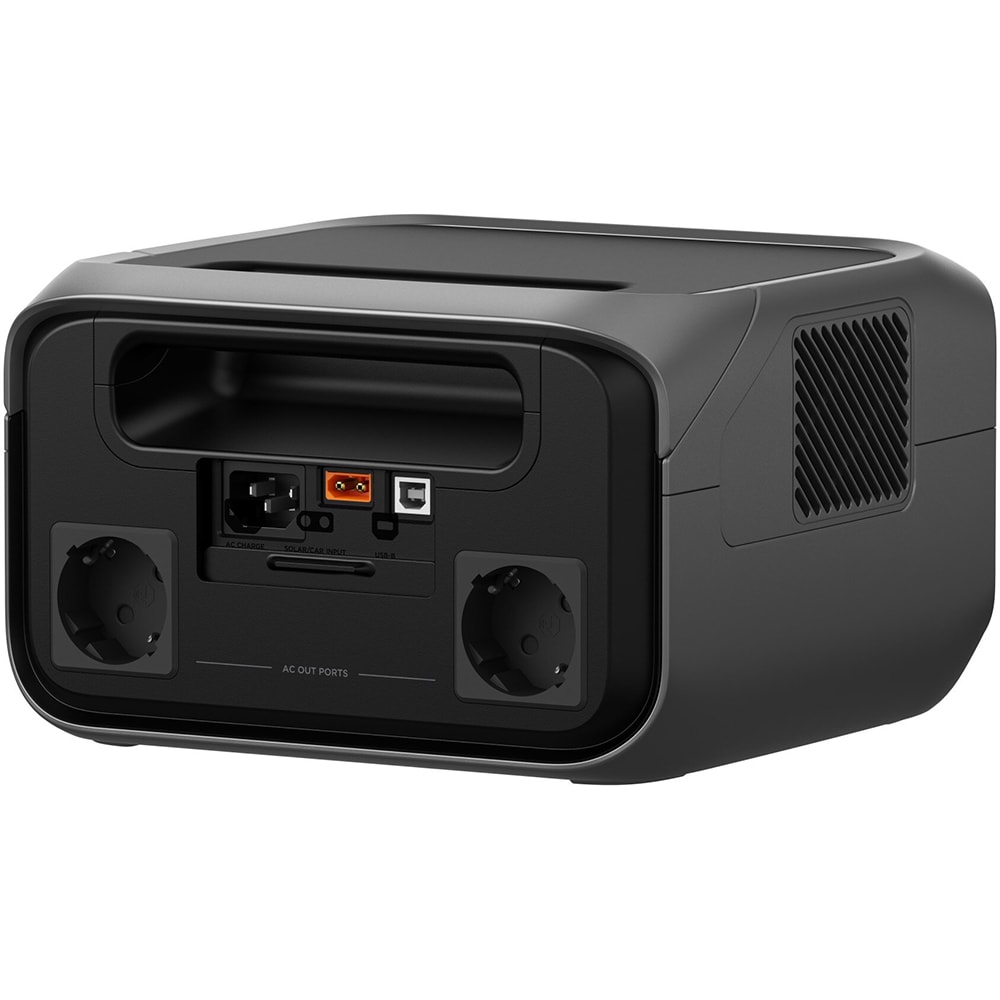 Statie de incarcare ECOFLOW River 3 Plus Wireless, 286Wh, 600W, negru