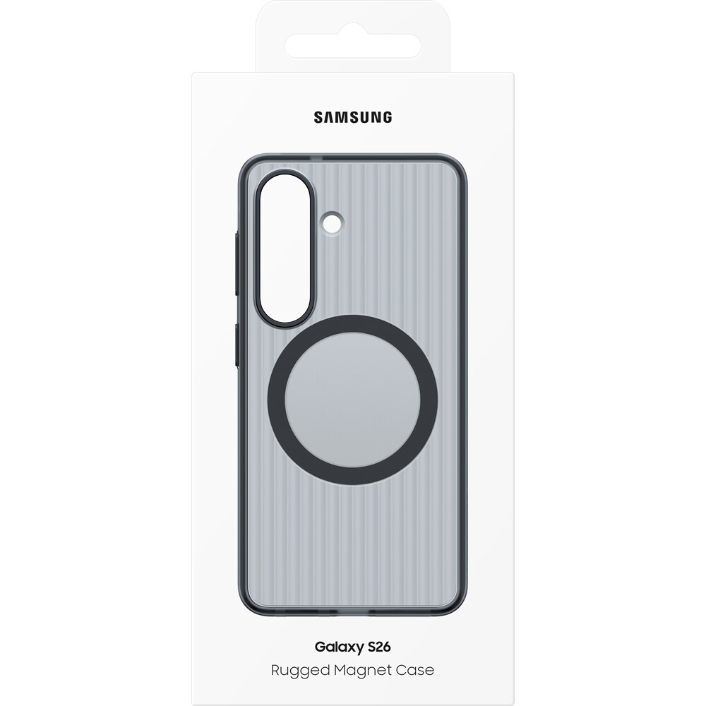 Husa telefon SAMSUNG Rugged Magnet pentru Galaxy S26, EF-RS942CBEGWW, transparent