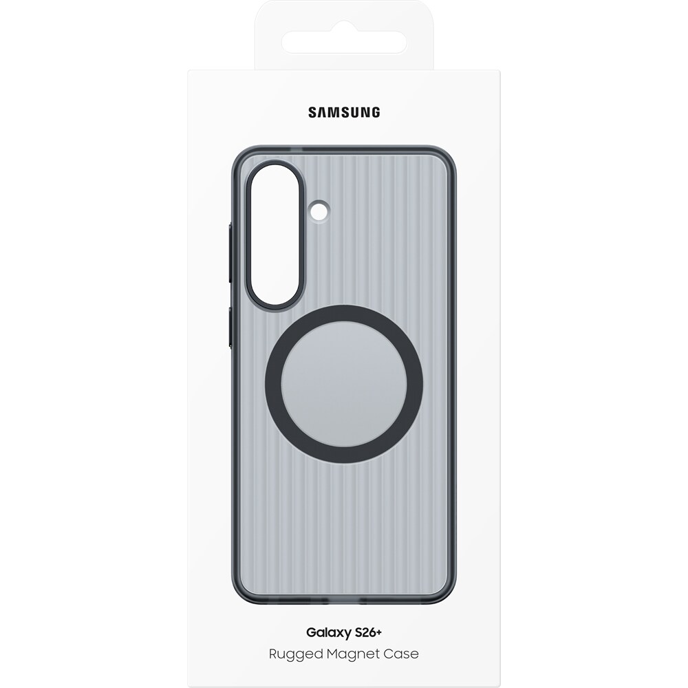 Husa telefon SAMSUNG Rugged Magnet pentru Galaxy S26+, EF-RS947CBEGWW, transparent