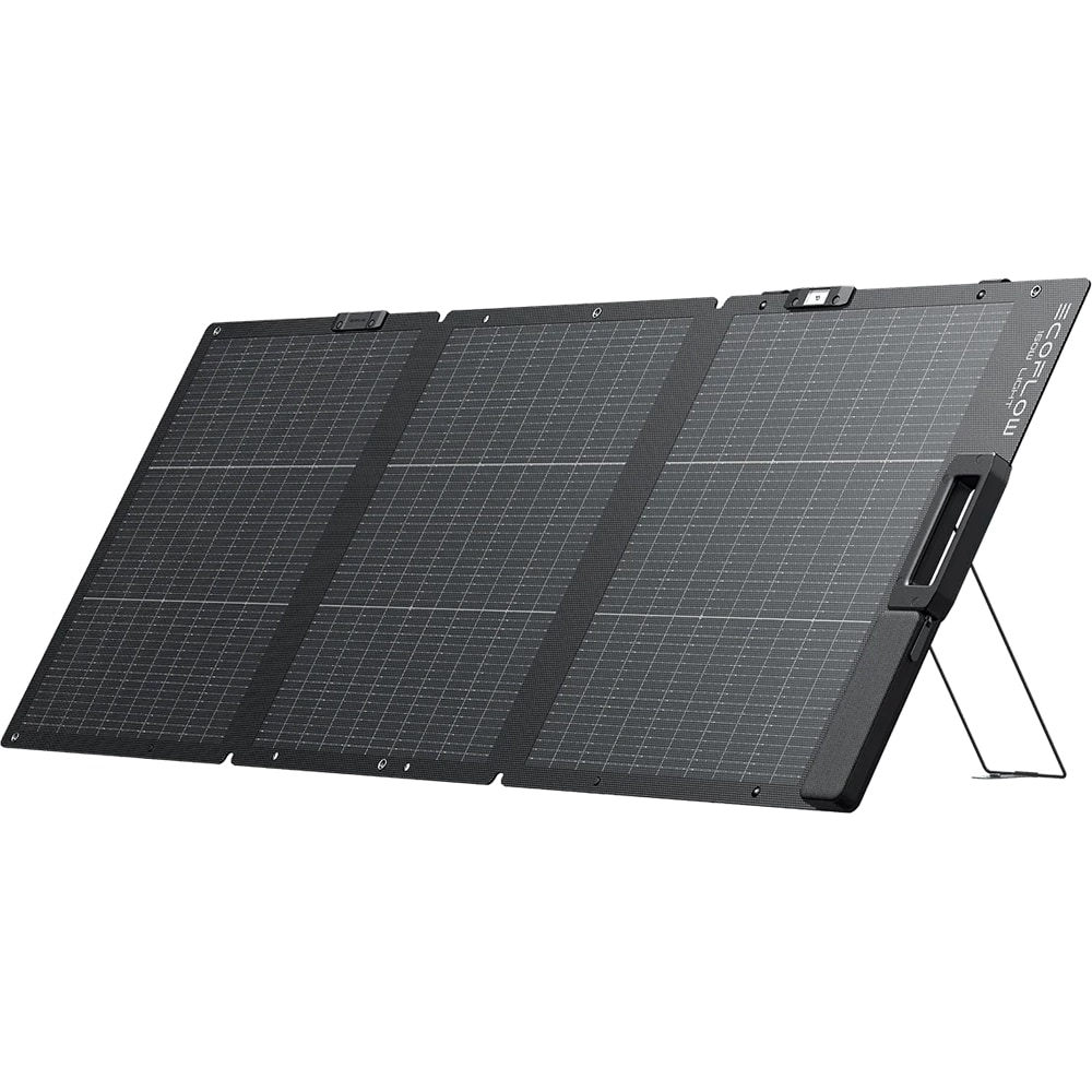 Panou solar portabil ECOFLOW EF-FOLD-160-LW, monocristalin, pliabil, IP68, 160W