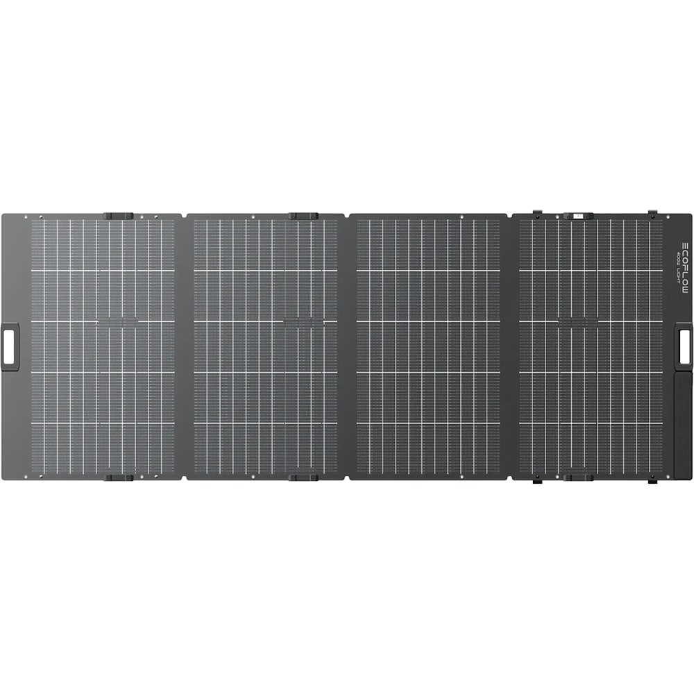 Panou solar portabil ECOFLOW, monocristalin, pliabil, IP68, 400W