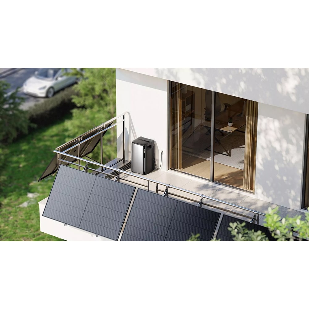 Centrala fotovoltaica ECOFLOW Stream Ultra, 1.92kWh, Plug&Play, IP65, negru