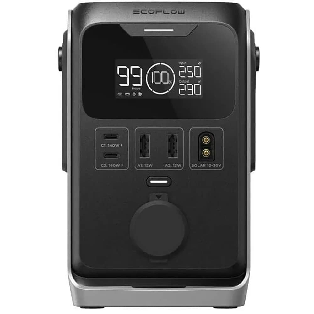 Statie de incarcare ECOFLOW Trail300, 288Wh, 300W, negru