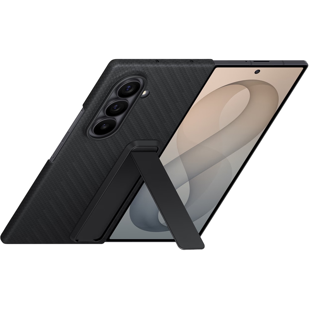 Husa telefon SAMSUNG Carbon Standing pentru Galaxy Z Fold8 Ultra, EF-XF976SBEGWW, Black