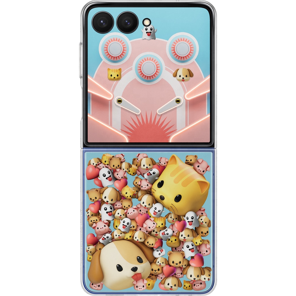 Husa telefon SAMSUNG Flipsuit Case pentru Galaxy Z Flip7, EF-ZF766CTEGWW, transparent