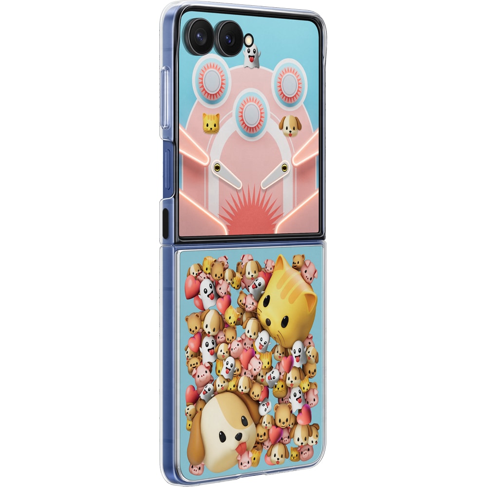 Husa telefon SAMSUNG Flipsuit Case pentru Galaxy Z Flip7, EF-ZF766CTEGWW, transparent