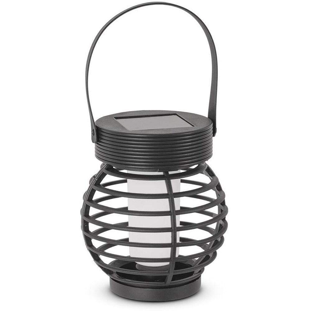 Lampa solara ENTAC EGSL-P12LF-2IN1, LED, plastic, negru