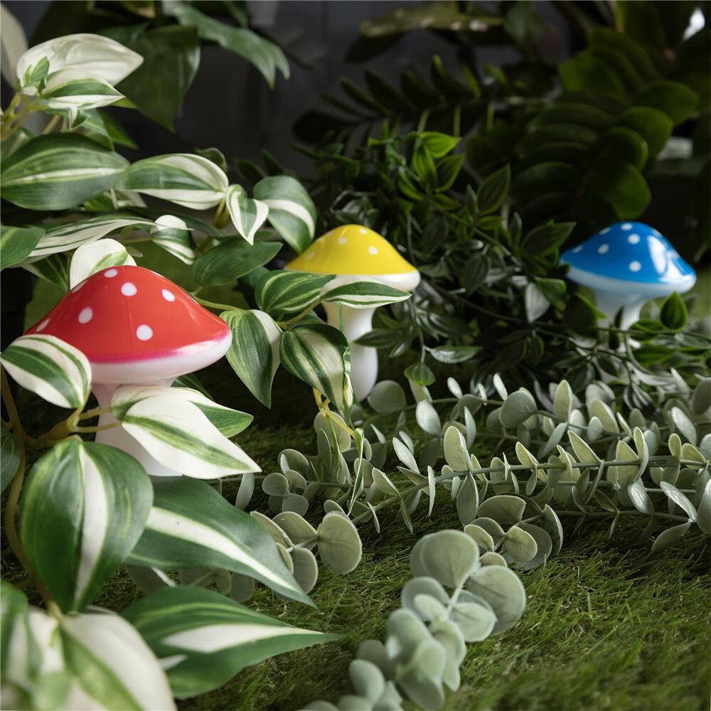 Lampa solara ENTAC EGSS-4MUSH-20, LED, plastic, multicolor