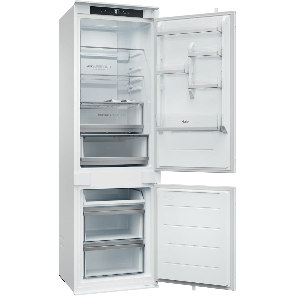 Combina frigorifica incorporabila HAIER EHBQW5518E, No Frost, 251 l, H 177 cm, Clasa E, Wi-Fi