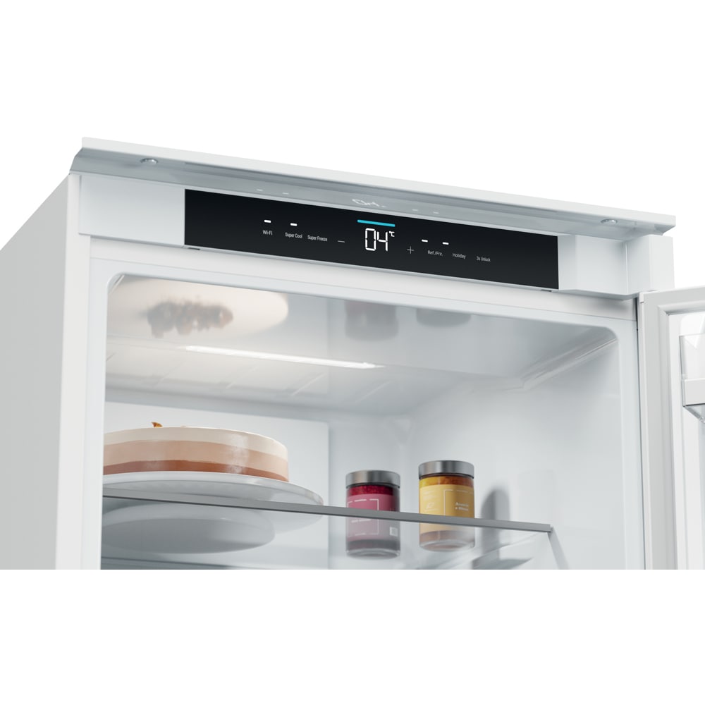 Combina frigorifica incorporabila HAIER EHBQW5518E, No Frost, 251 l, H 177 cm, Clasa E, Wi-Fi