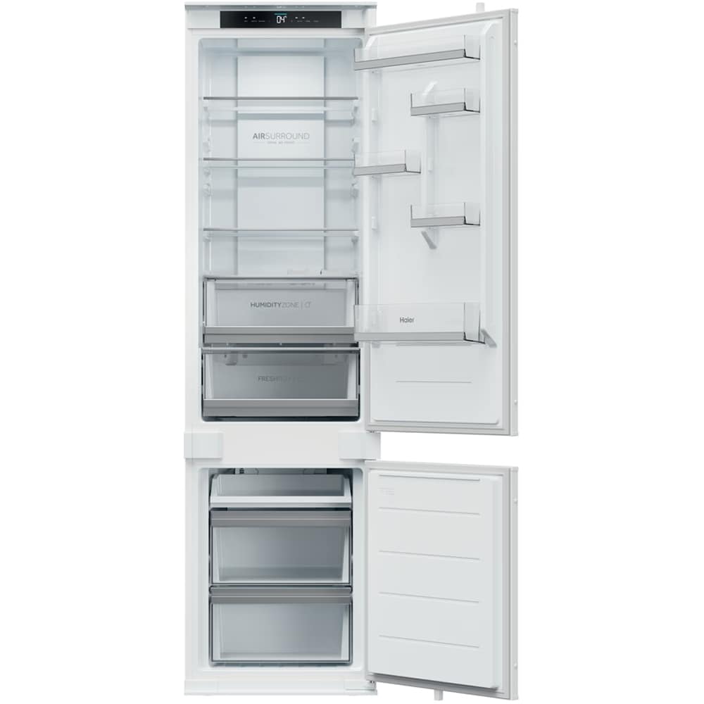 Combina frigorifica incorporabila HAIER EHBQW5519E, Total No Frost, 284 l, H 193.5 cm, Clasa E, Wi-Fi