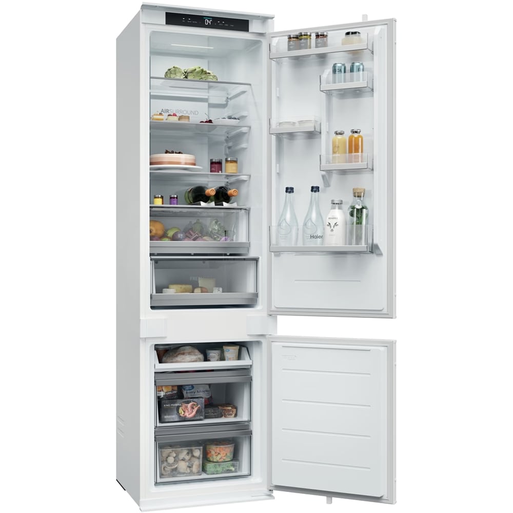 Combina frigorifica incorporabila HAIER EHBQW5519E, Total No Frost, 284 l, H 193.5 cm, Clasa E, Wi-Fi