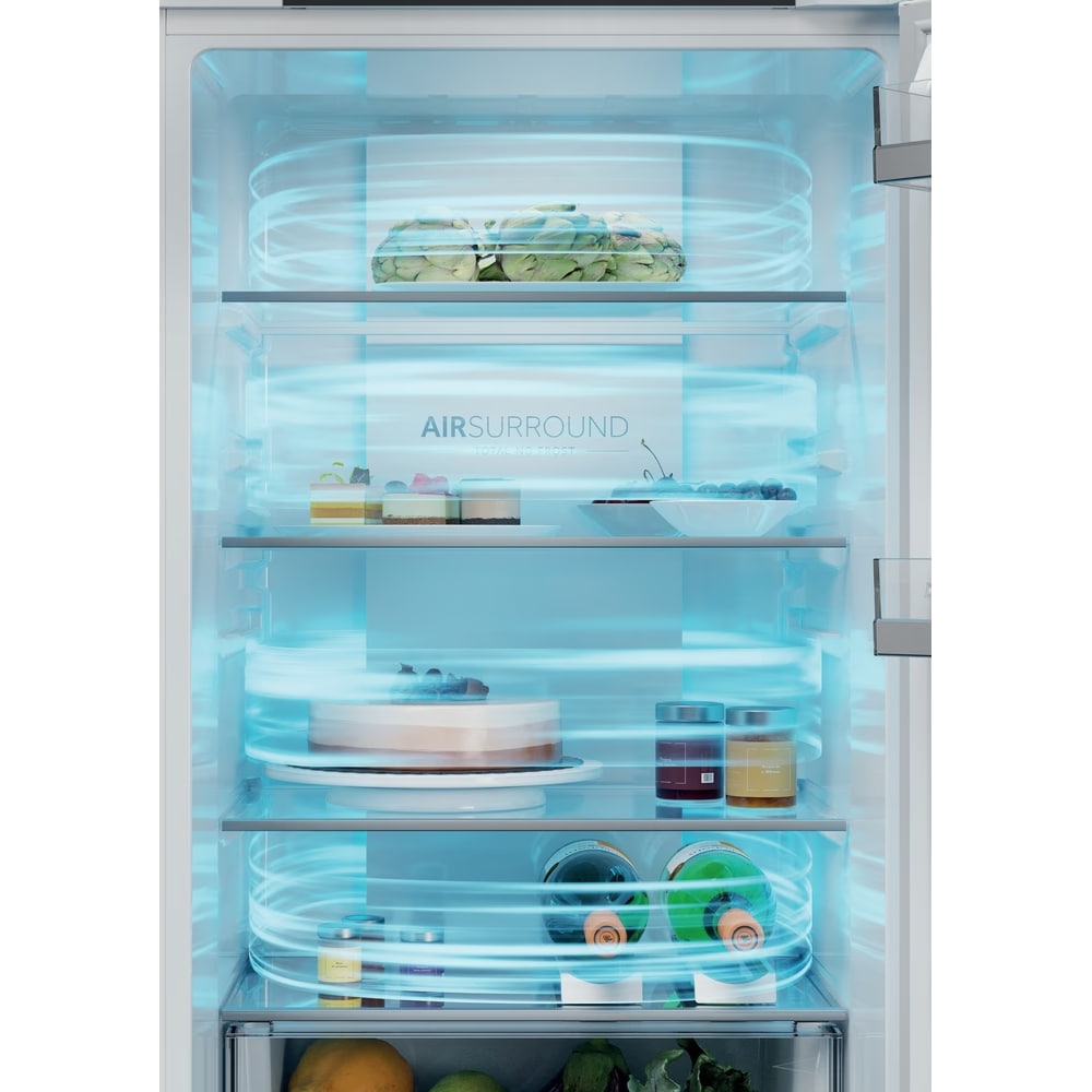 Combina frigorifica incorporabila HAIER EHBQW5519E, Total No Frost, 284 l, H 193.5 cm, Clasa E, Wi-Fi