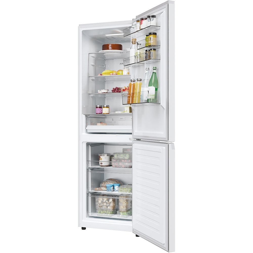 Combina frigorifica HAIER EHD3PWDNPW186, No Frost, 352 l, H 185 cm, Clasa D, Wi-Fi, alb