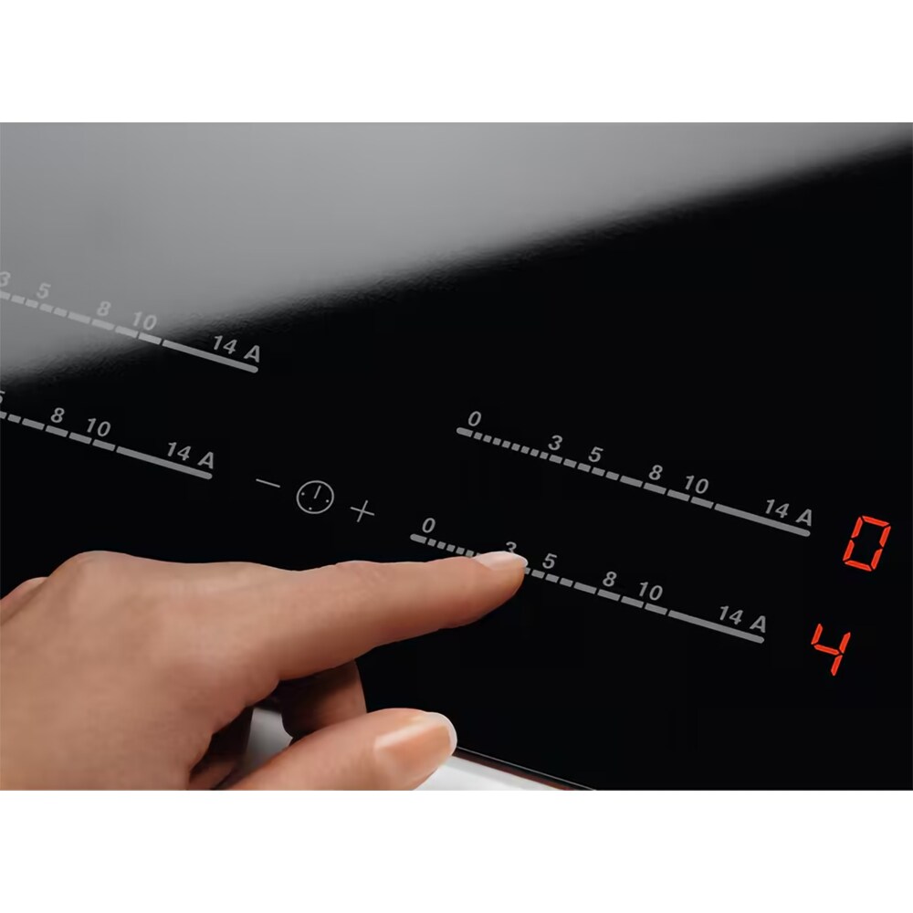 Plita incorporabila ELECTROLUX EHF46547XK, Vitroceramica, 4 arzatoare, Touch Control, negru