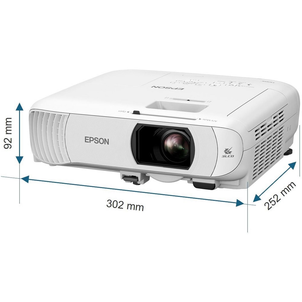 Videoproiector EPSON EH-TW840, Full HD 1920 x 1080p, 4000 lumeni, alb