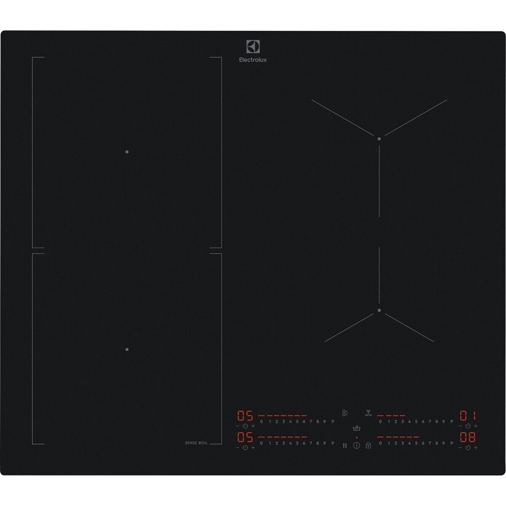 Plita incorporabila ELECTROLUX EIS62453IT, Inductie, 4 arzatoare, Touch Control, negru