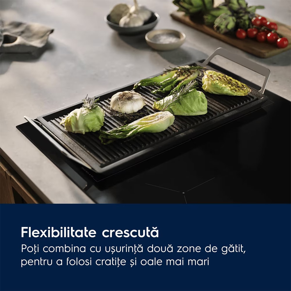 Plita incorporabila ELECTROLUX EIV63443CZ, Inductie, 4 arzatoare, Touch Control, negru