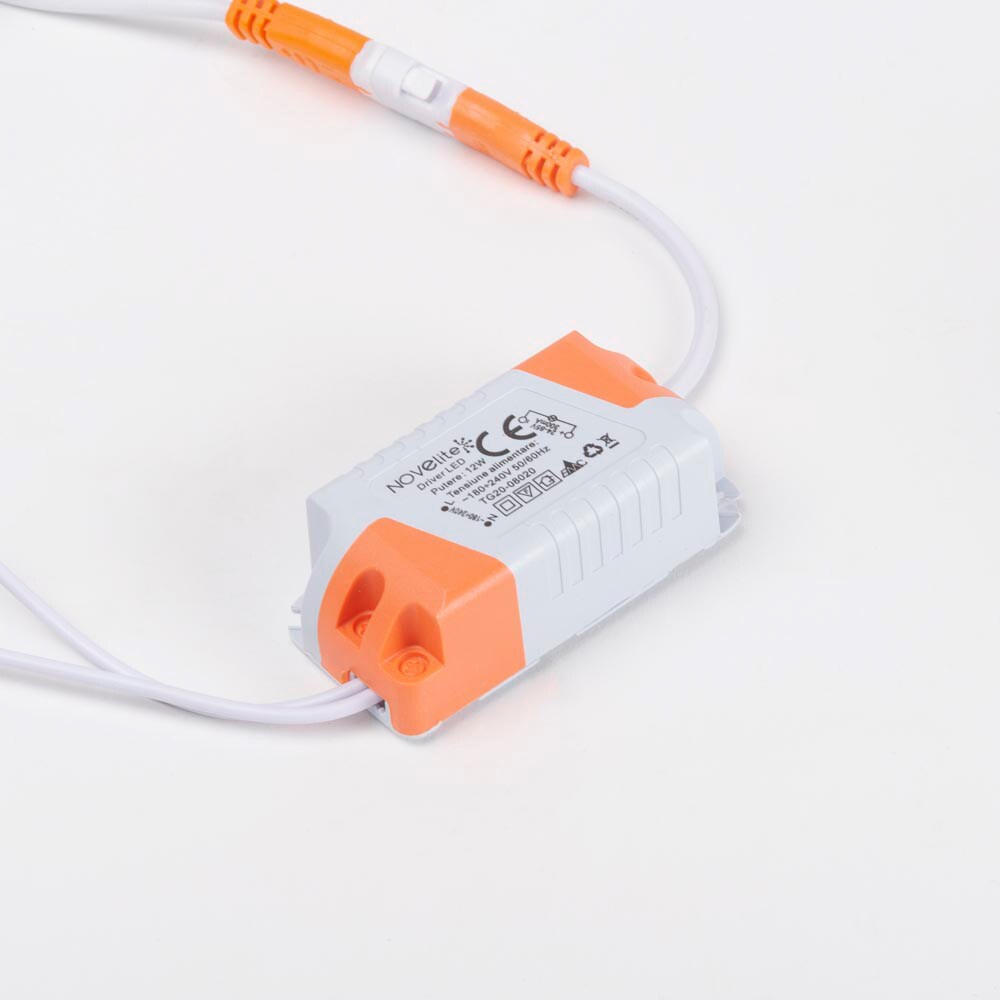 Panou NOVELITE, LED, 720lm, 6400K, 12W, IP40, alb